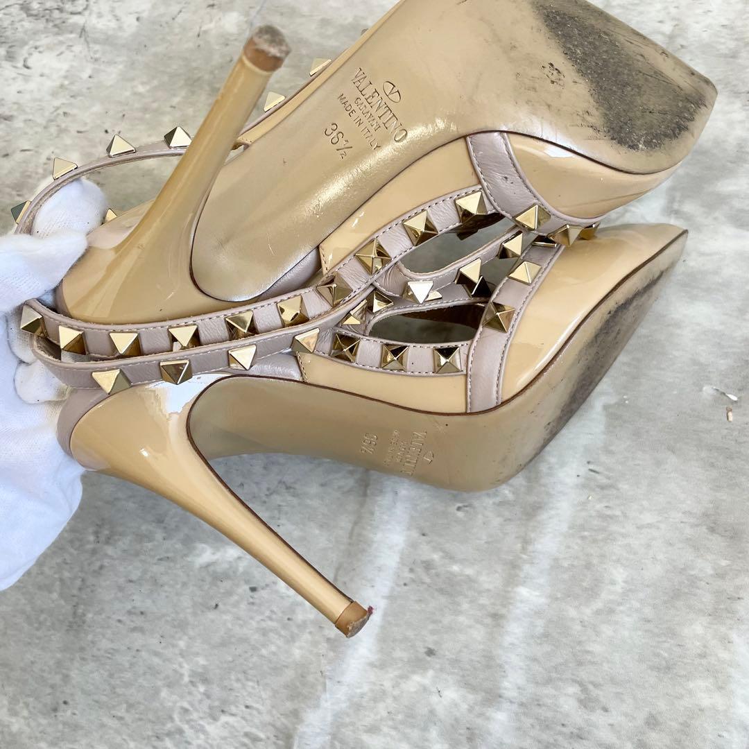 ヴァレンティノ ハイヒール パンプス ミュール 36 1/2 22㎝