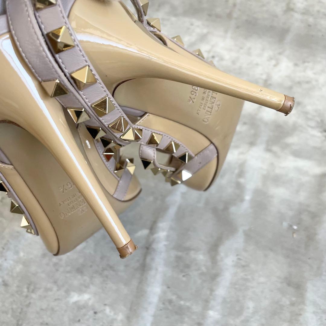 ヴァレンティノ ハイヒール パンプス ミュール 36 1/2 22㎝