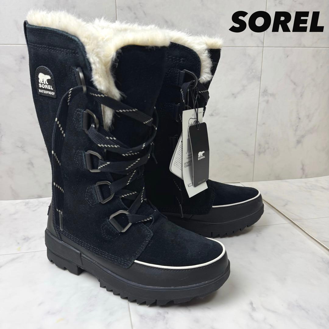 【未使用タグ付き】 SOREL ブーツ ティボリIVトール NL3426 黒