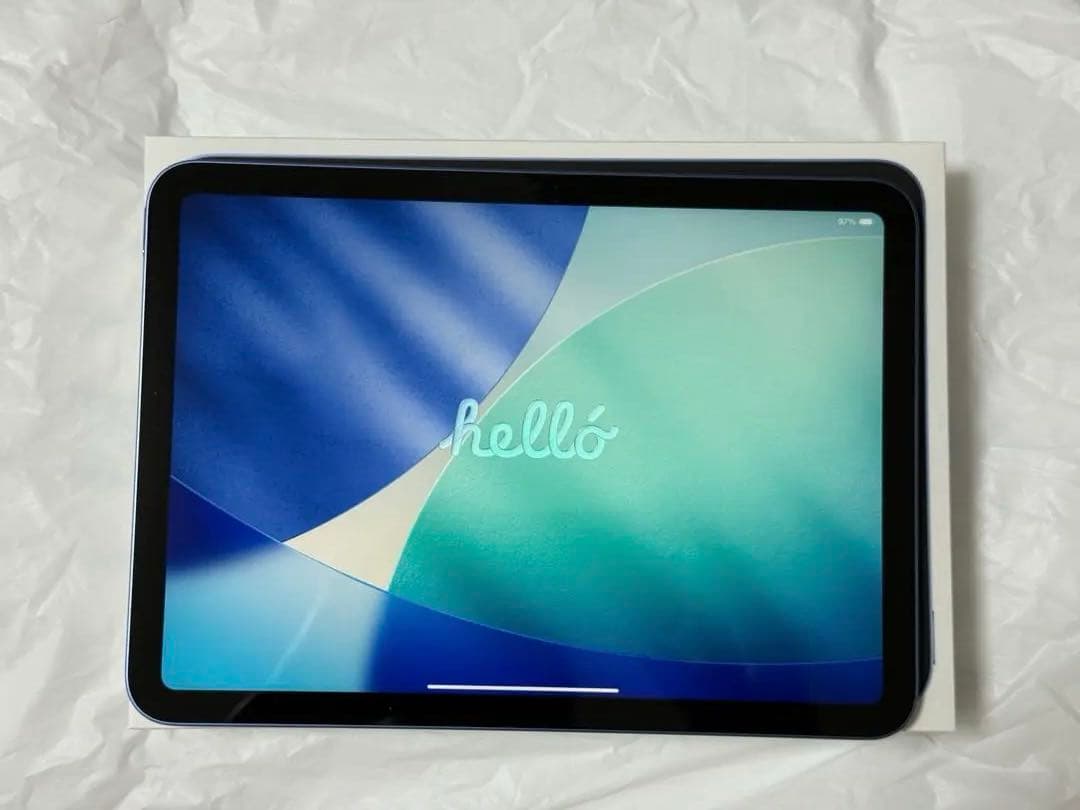 美品　Apple iPad 10世代 64GB wifiモデル 本体 ブルー