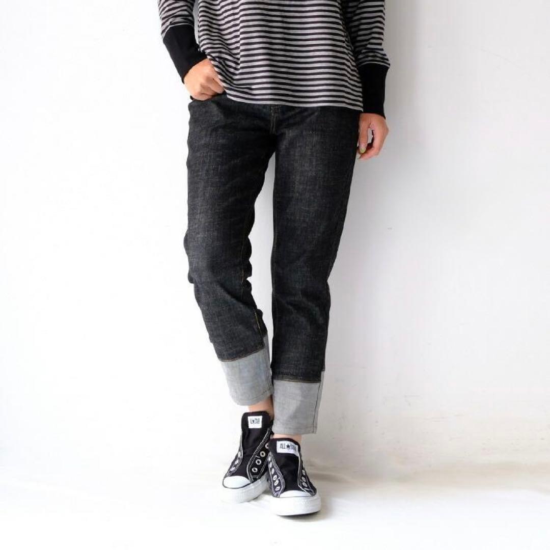 インディマーク　切り替えデニム　ストレッチデニム　45R kapital