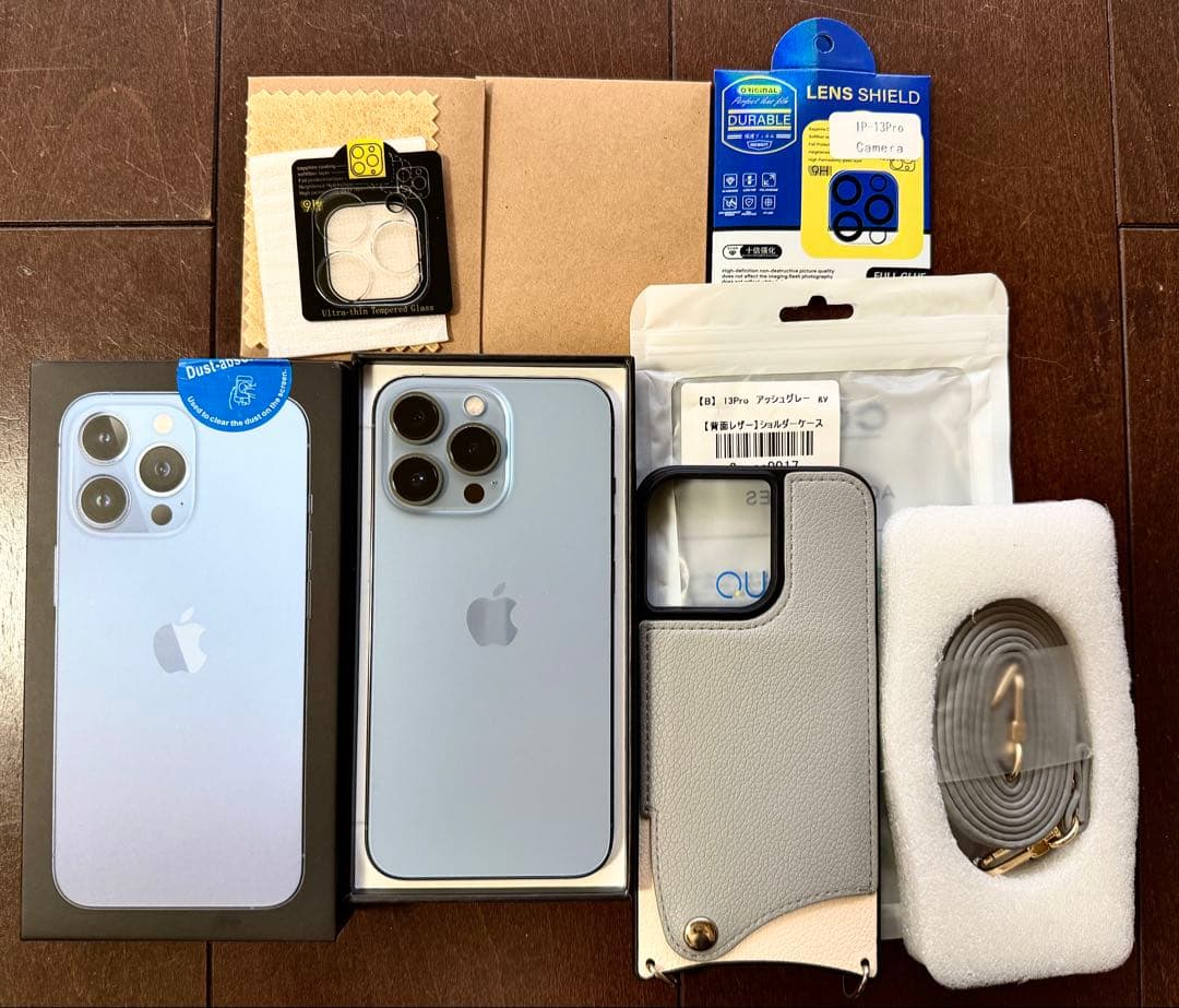 【美品】Apple iPhone 13 Pro シエラブルー 本体