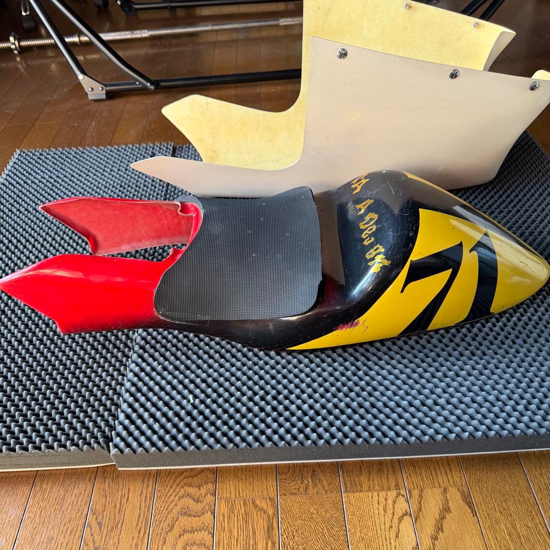 【当時物】NSR50/80 レース用カウル シートFRP製 ミニバイクレース