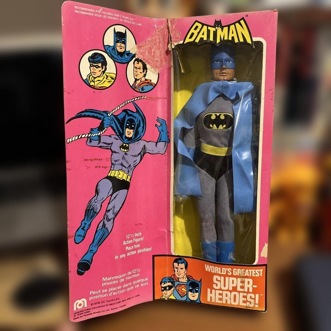バットマン ビンテージ フィギュア MEGO 1976 BATMAN アメトイ