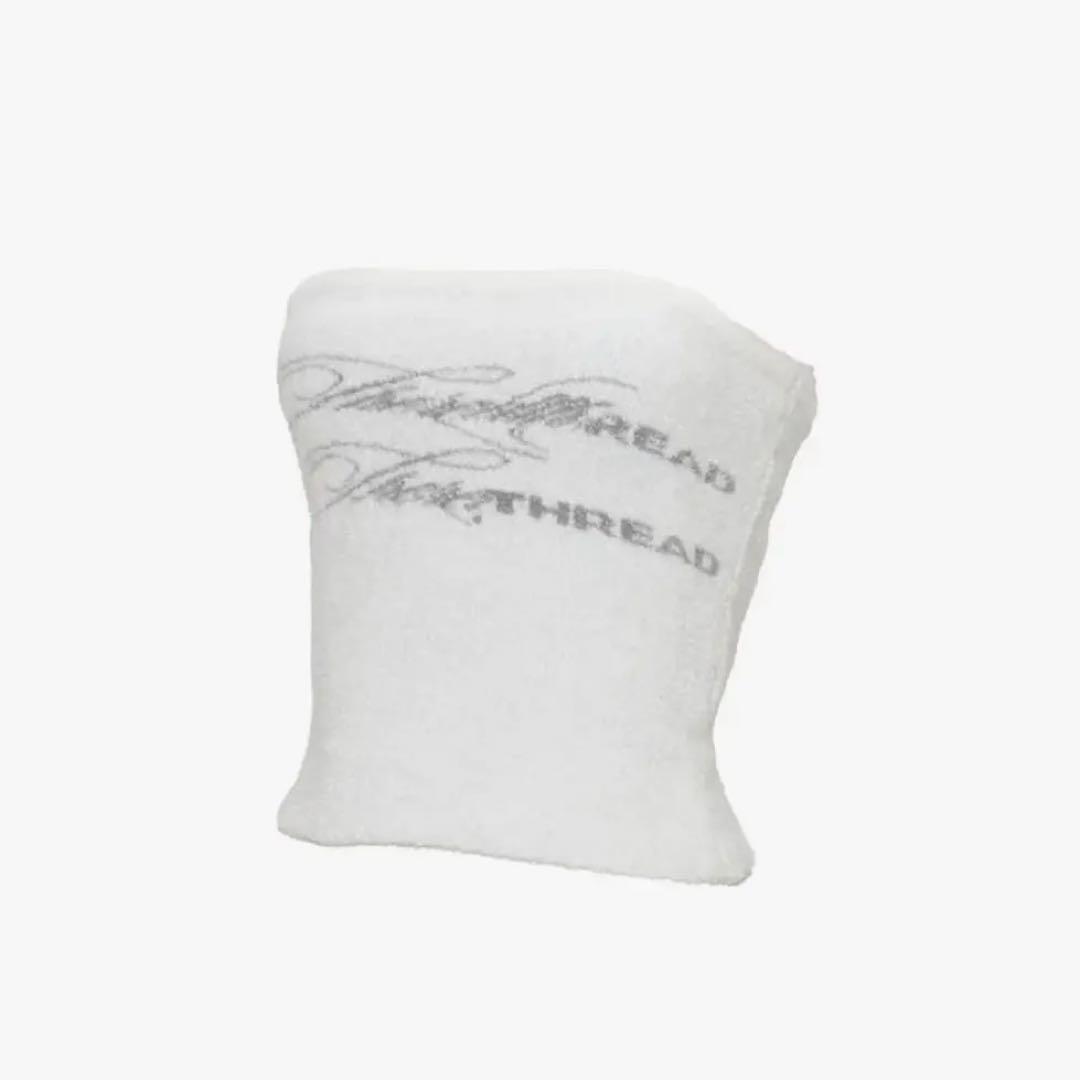 theredthread ♡ S logo fluffy bare tops