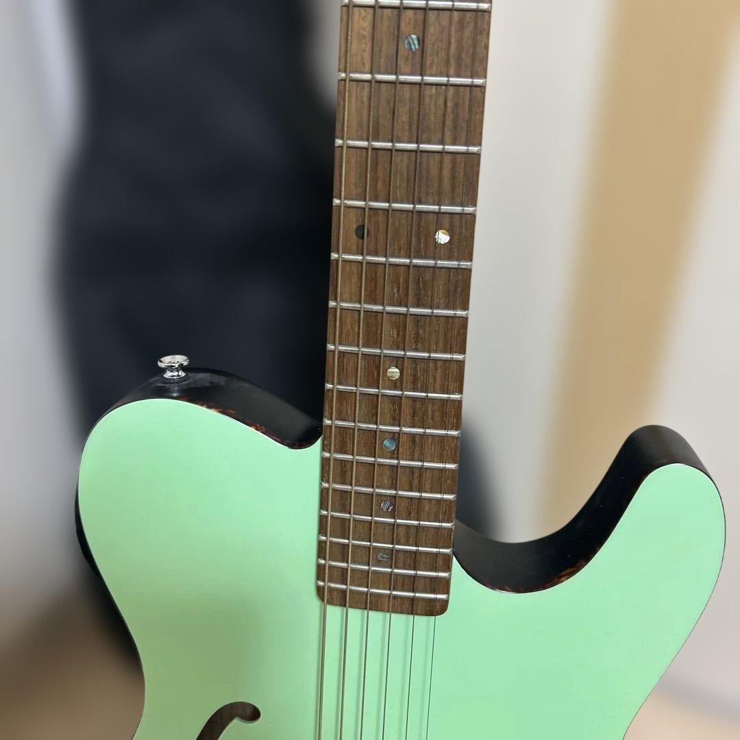 希少✨SCHECTER OL-FL Satin Surf Green ケース付