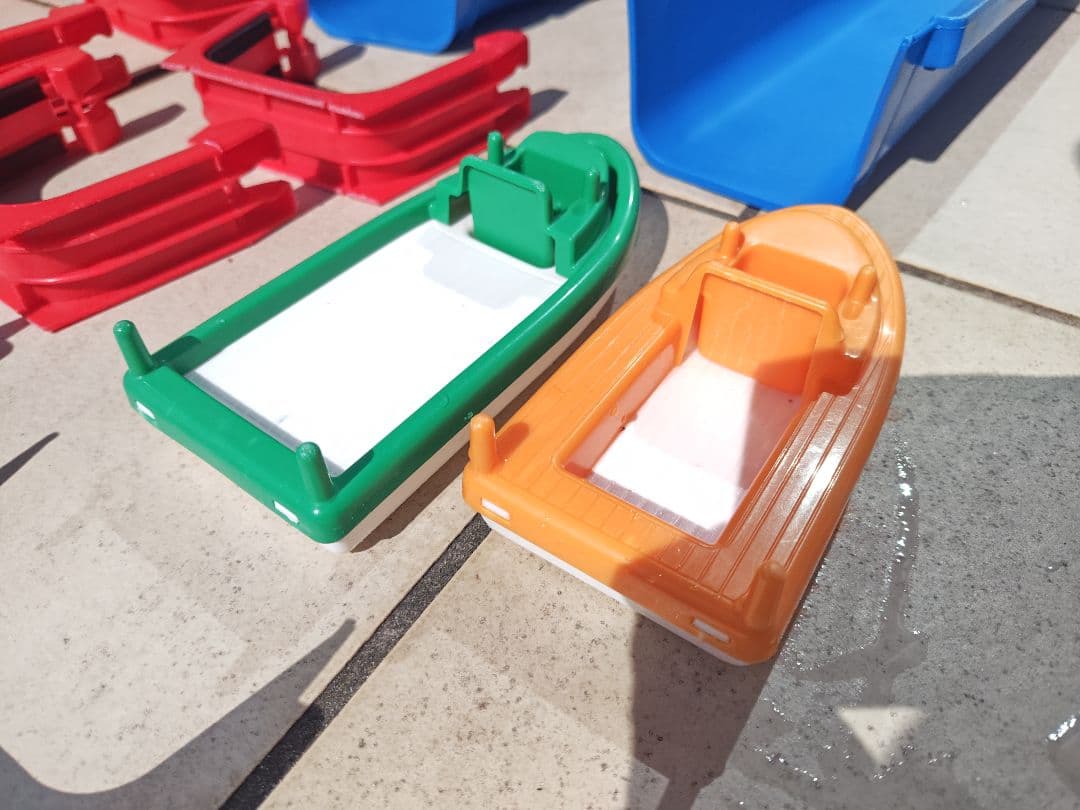 送料込み☆ボーネルンド アクアプレイ ブリッジ＆ハーバー 知育玩具 水遊び