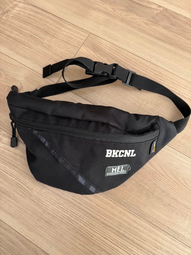 美品★Back Channel MEI ボディバッグ コラボ ブラック