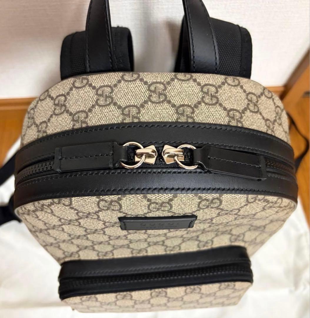 【未使用】GUCCI グッチGG柄 リュック バッグパック国内正規