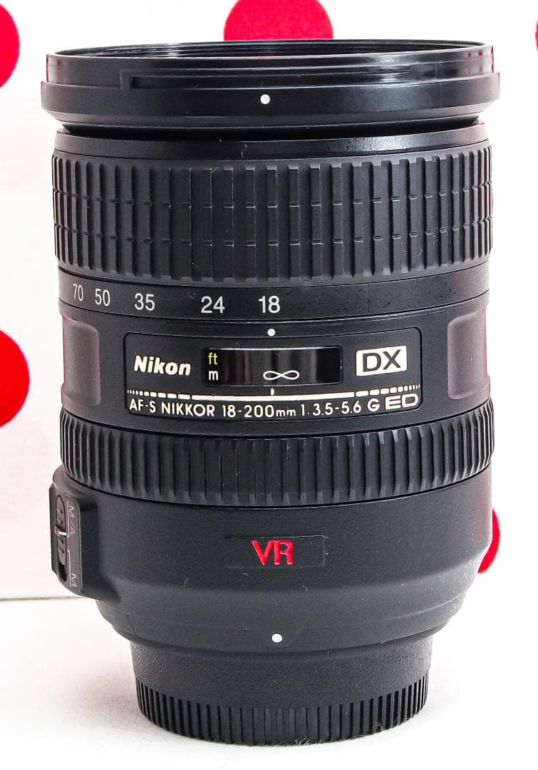Nikon AF-S 18-200mm VR♡手振れ補正付♡高倍率ズームレンズ
