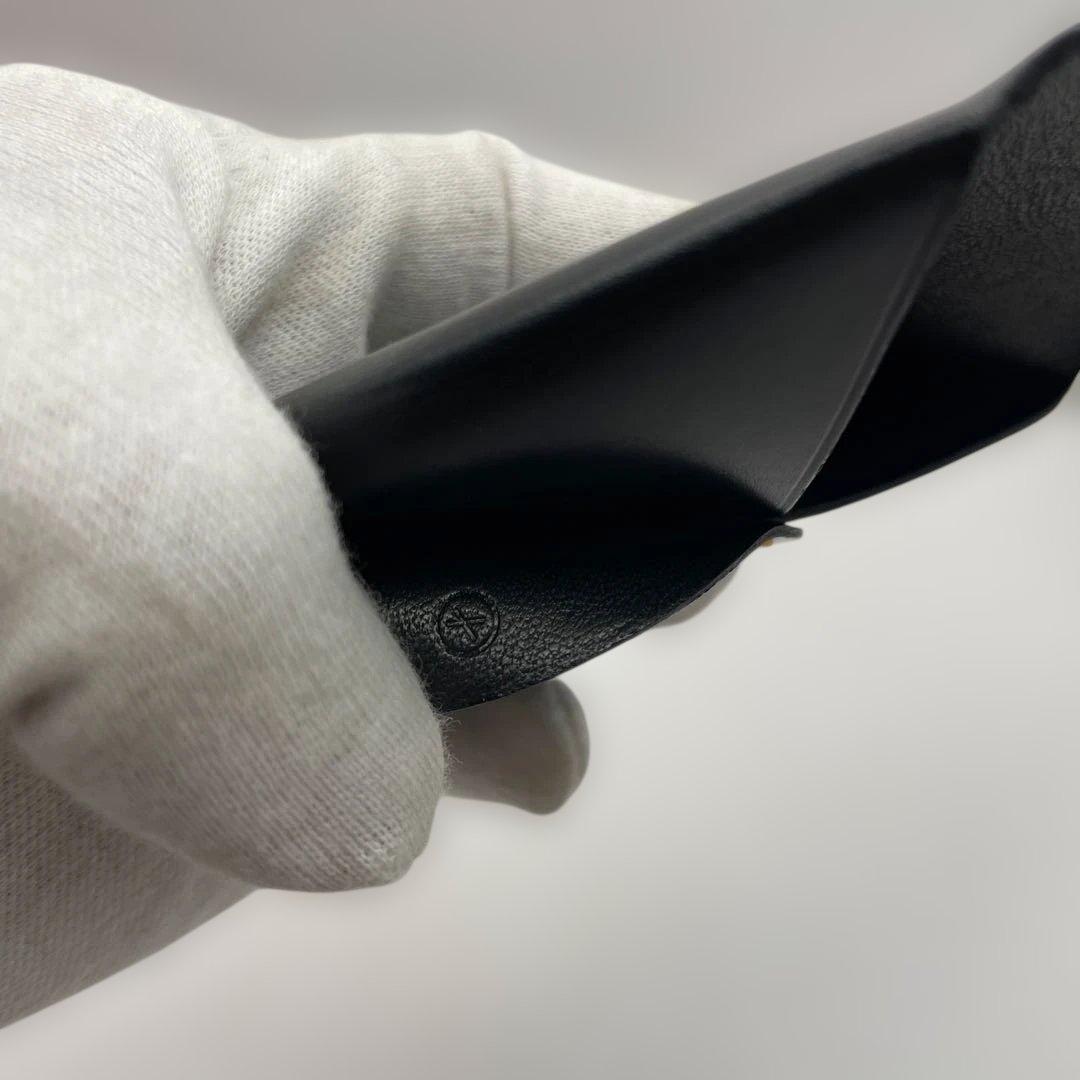 エルメス　バスティア　ボックスカーフ　ノワール　ブラック　小銭入れ　ケース