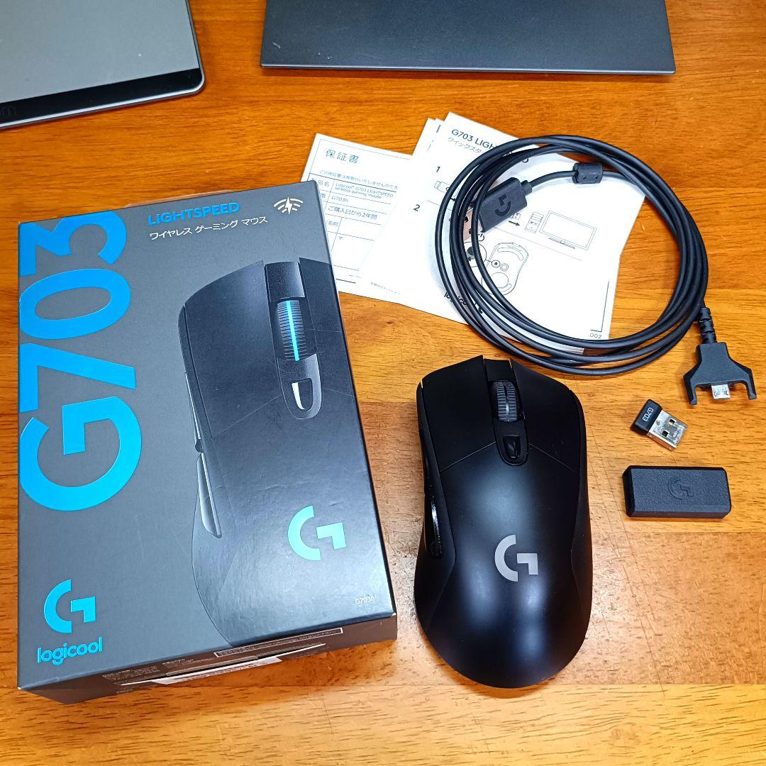 Logicool G PROキーボード G703hマウス G440マウスパッド