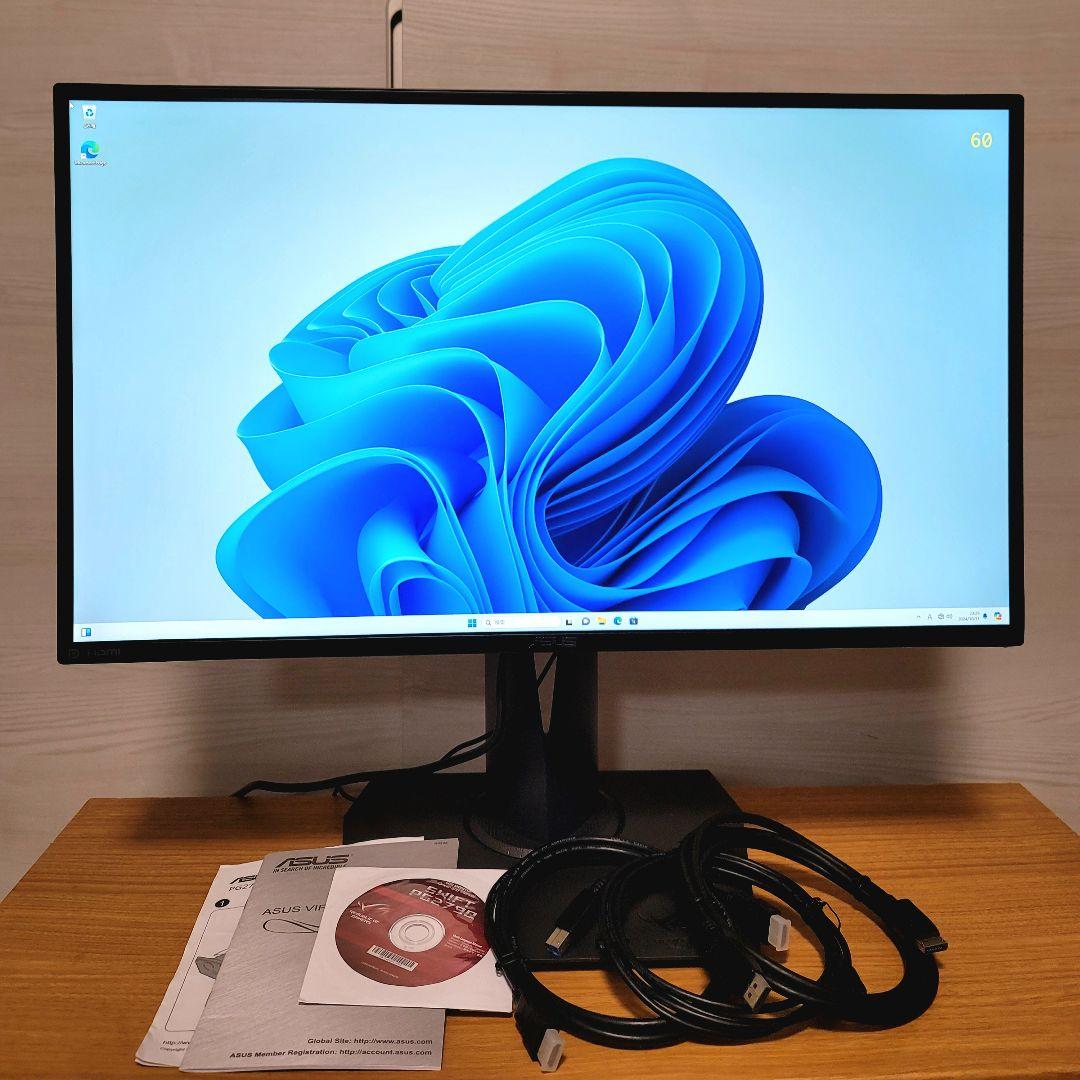 ASUS SWIFT PG279Qゲーミングモニター165Hz IPS WQHD