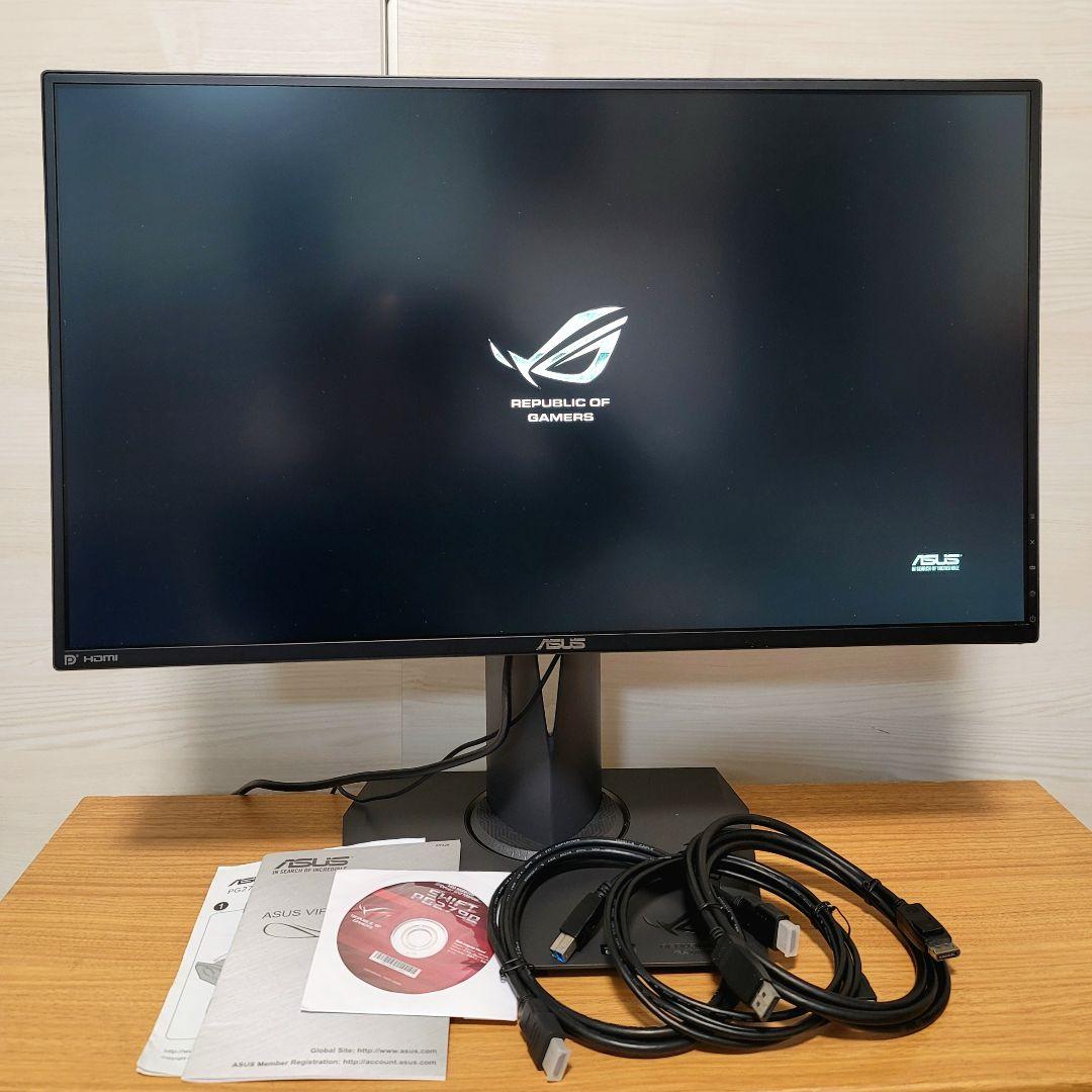 ASUS SWIFT PG279Qゲーミングモニター165Hz IPS WQHD