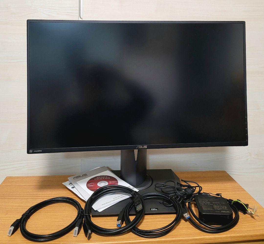 ASUS SWIFT PG279Qゲーミングモニター165Hz IPS WQHD