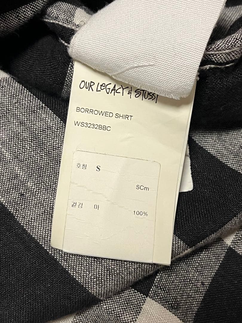 トップス Stussy Our Legacy BORROWED SHIRT S