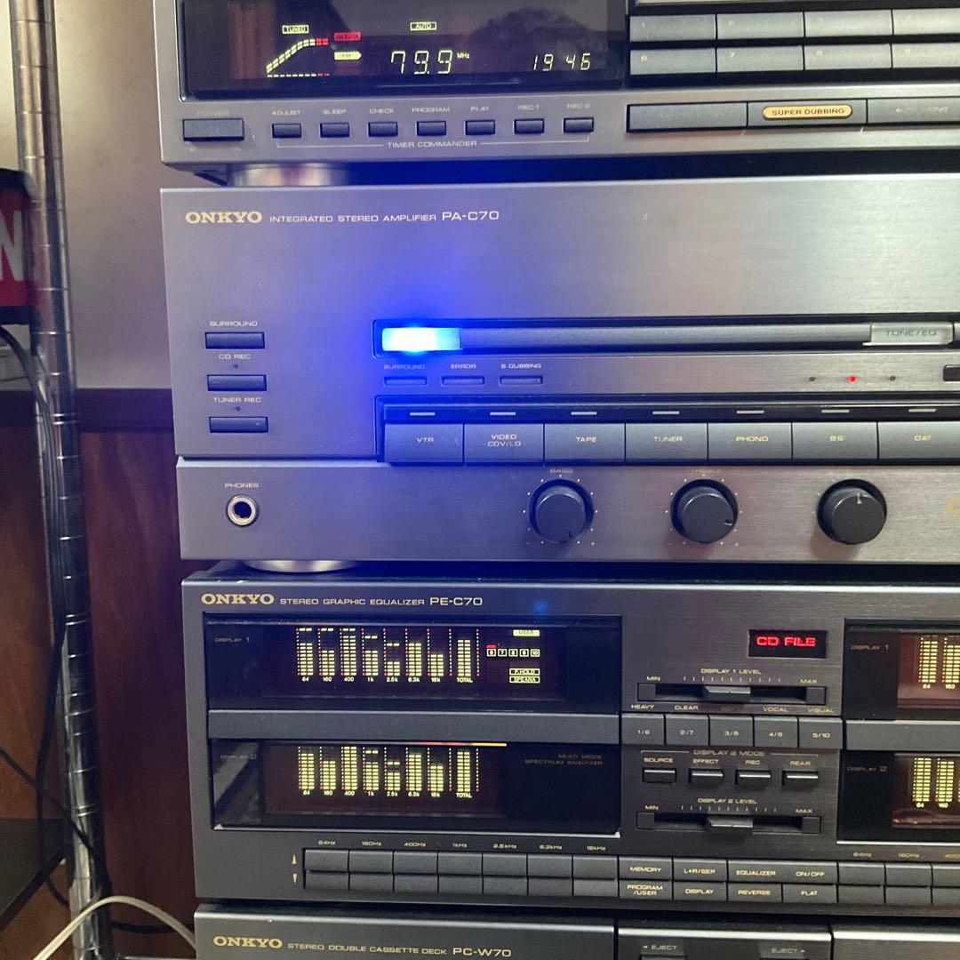 【希少完動品】ONKYO システムコンポ Radian C70【期間限定出品】