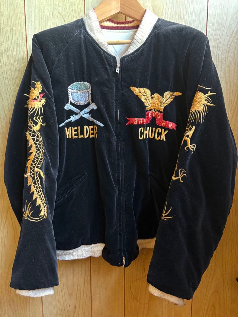 テーラー東洋 ヒノヤ別注 スカジャン ツアージャケット ミリタリー中