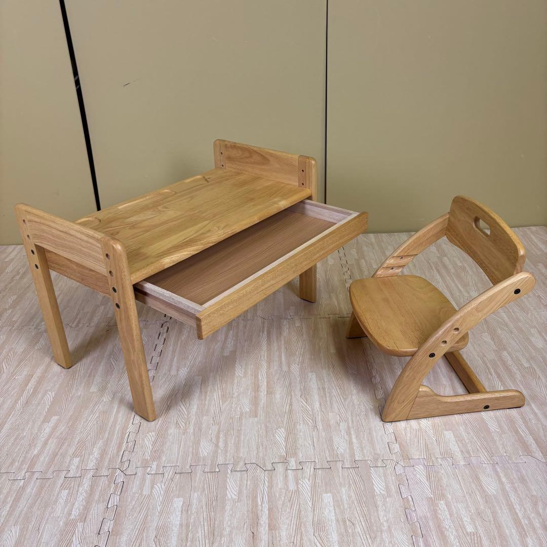 送料込み　除菌清掃済　☆美品☆　大和屋　ヴォーノアミーチェ　デスク&チェア