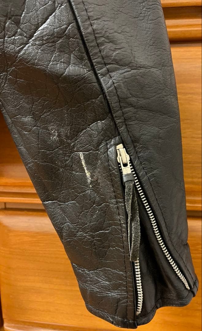 WILSONS LEATHER ダブルライダースジャケット　ブラック　メンズ　M