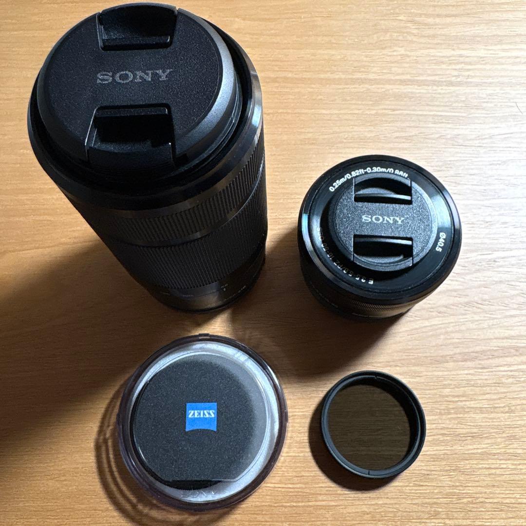 55-210/E PZ 16-50 OSS/偏光フィルター各種のセット