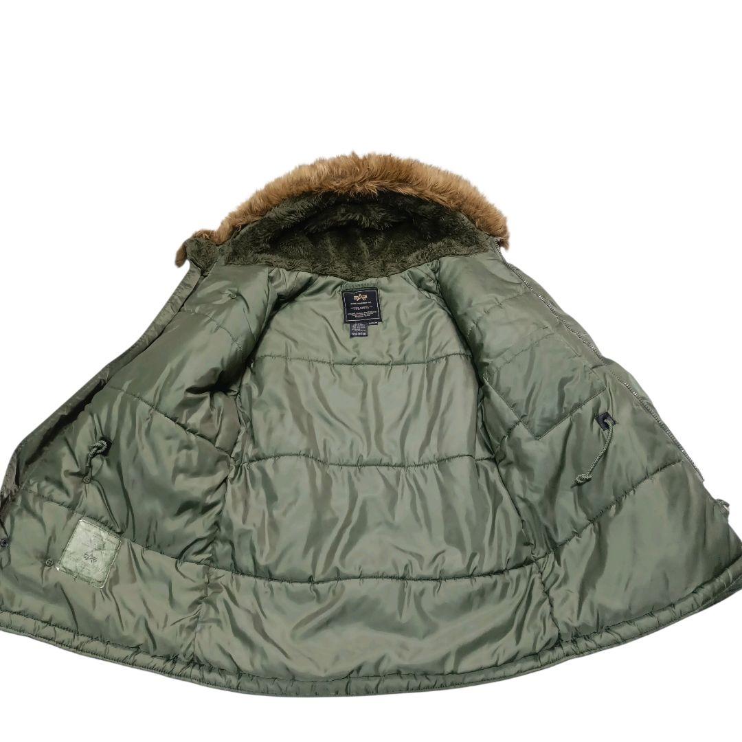✨ALPHA INDUSTRIES N3B モッズコート カーキ Mサイズ