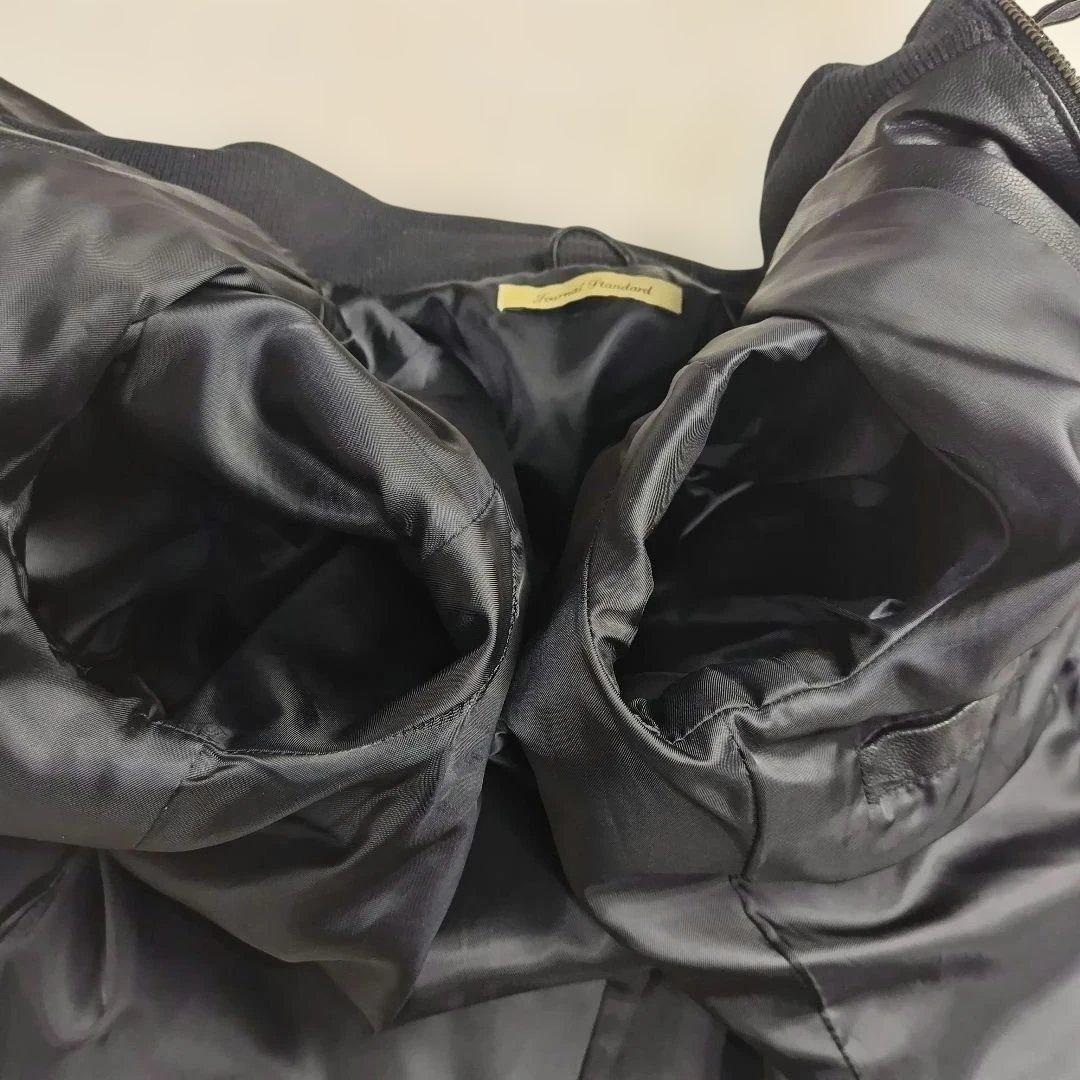 ✨極美品✨ジャーナルスタンダード　高級　山羊革ライダースジャケットWジップL黒