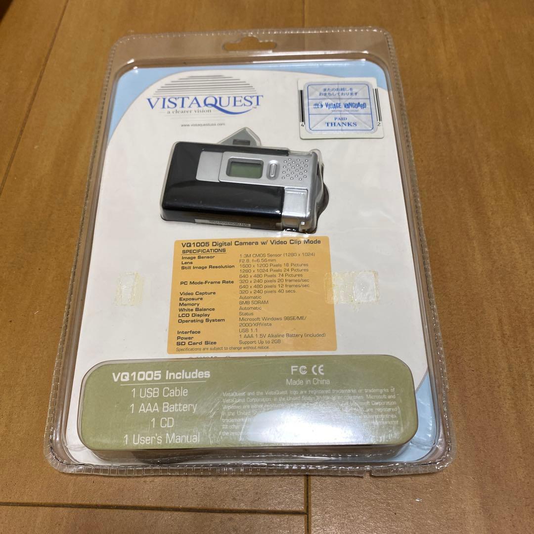 VISTAQUEST VQ1005 デジタルキーチェーンカメラ