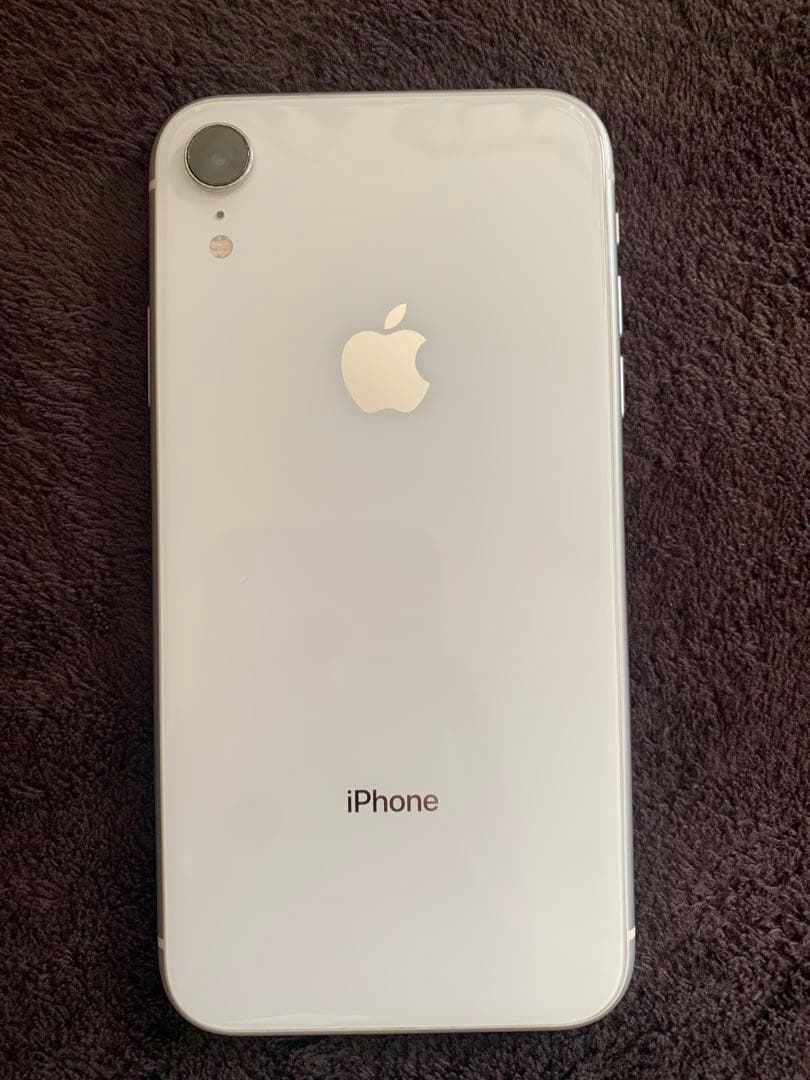 Apple iPhone XR ホワイト　美品