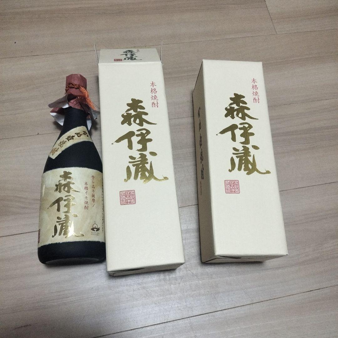 森伊蔵 焼酎 専用箱付き　2本