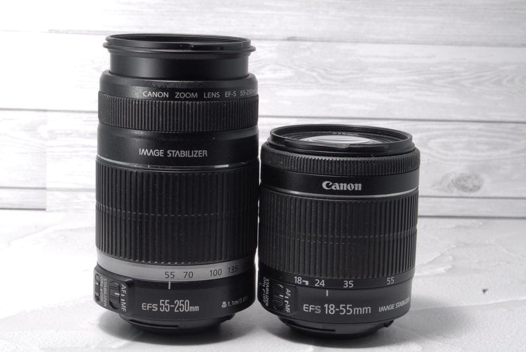 Canon EOS 70D ダブルレンズキット Wi-Fi搭載 スマホ転送OK