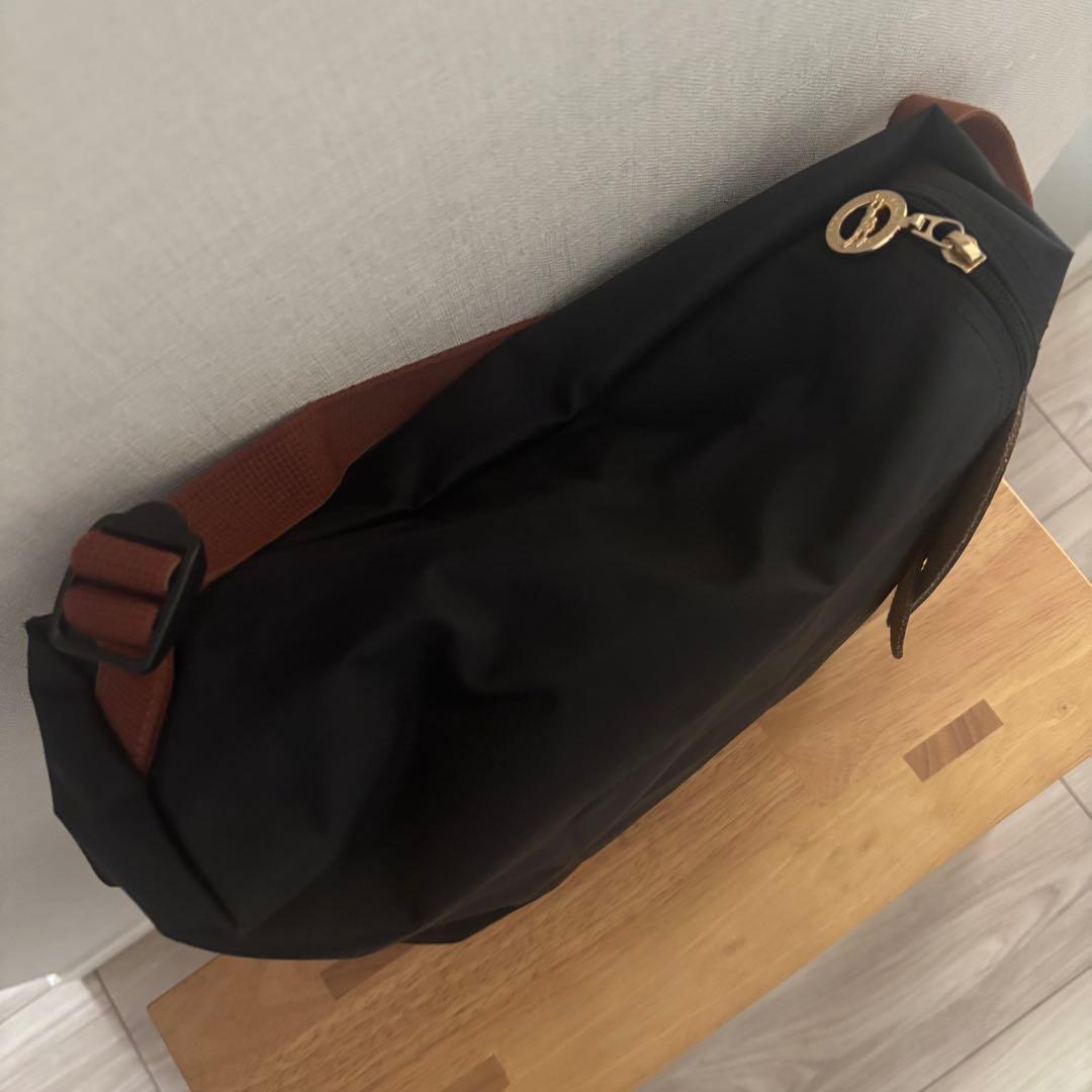 LONGCHAMP ロンシャン プリアージュ折り畳みミニリュック　ブラック