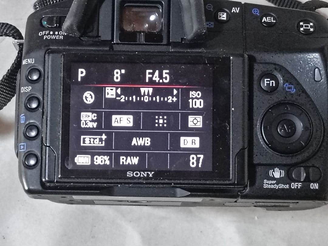 SONY α350 デジタル一眼レフカメラ 本体+18-70mmレンズ