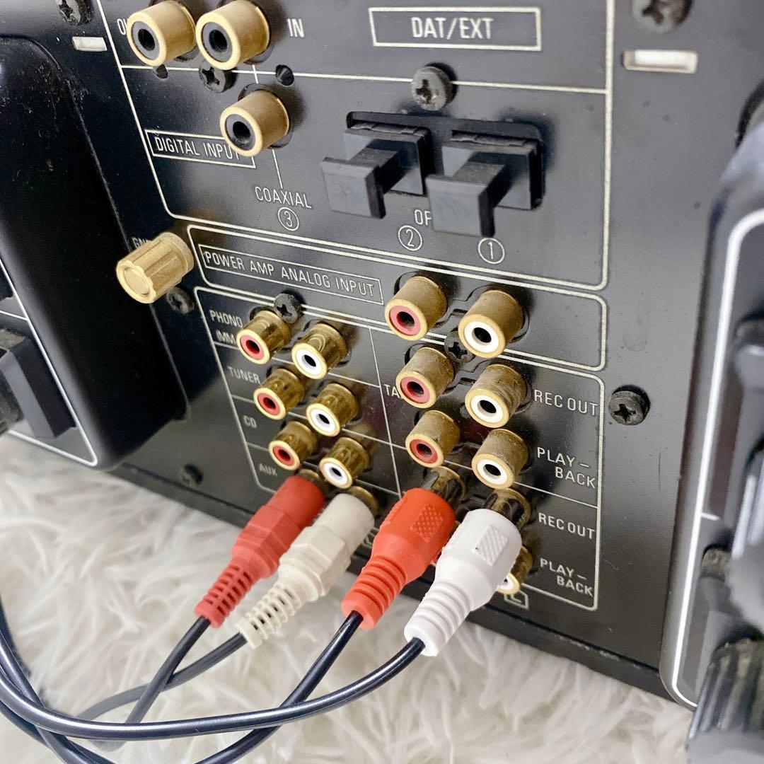 【希少モデル】 Technics SU-V100D プリメインアンプ 木目