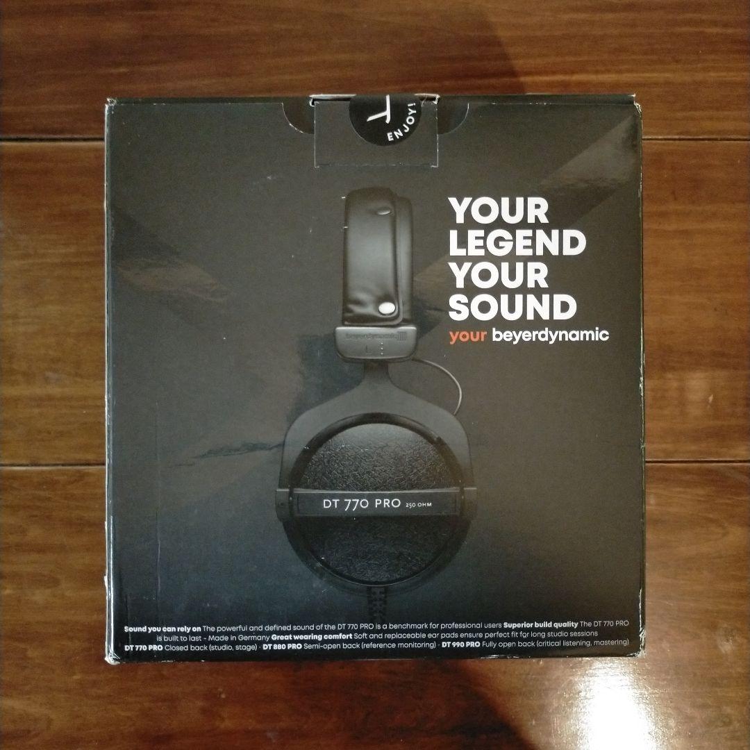 beyerdynamic DT770PRO 250Ω 密閉型モニターヘッドホン