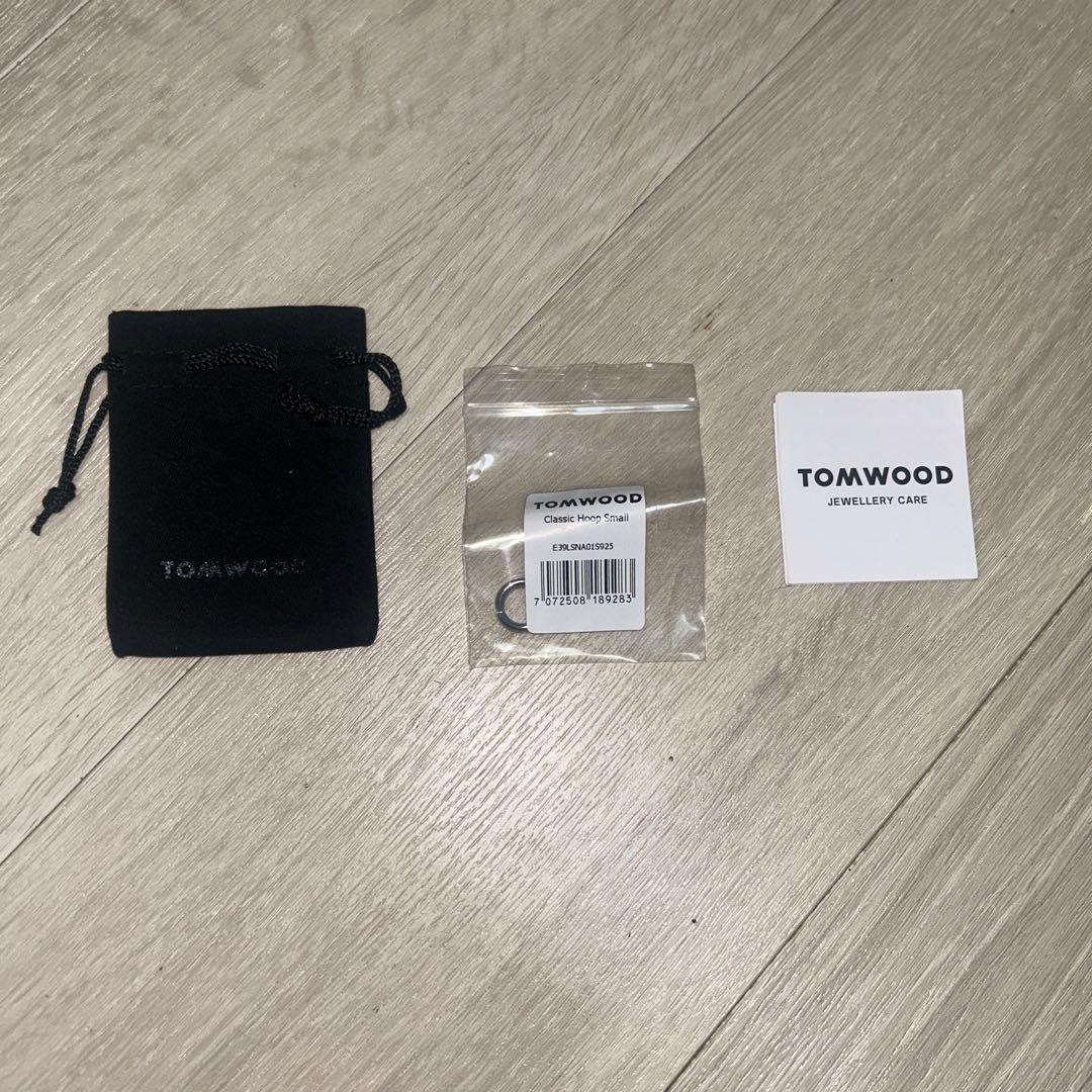 【片耳】tomwood clssic hoops small silver