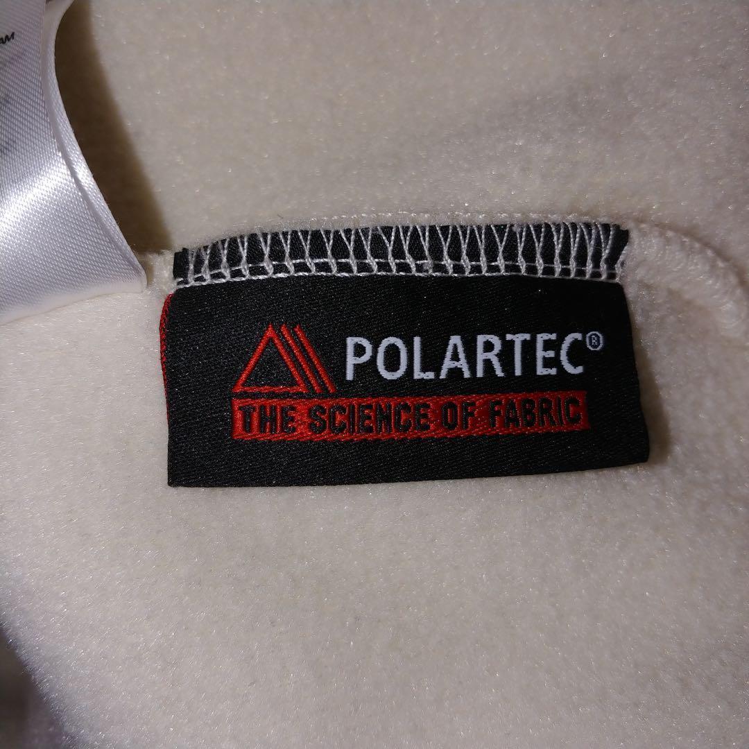 【入手困難モデル】シュプリーム ポーラテック フリース センターロゴ ベージL