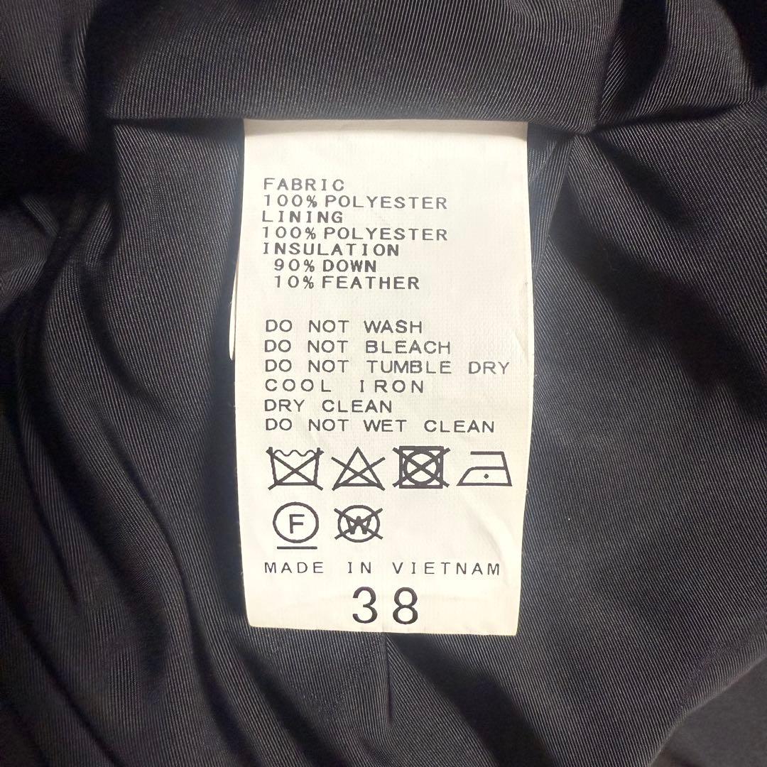 美品✨Noble エステルファイユミドルダウンコートコクーン 女優襟