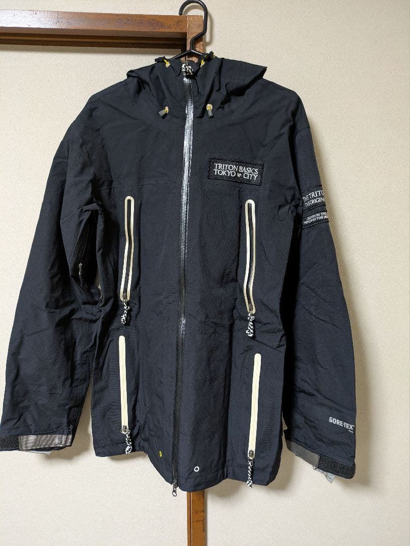 未使用に近い！TRITON GORE-TEXジャケット L ブラック