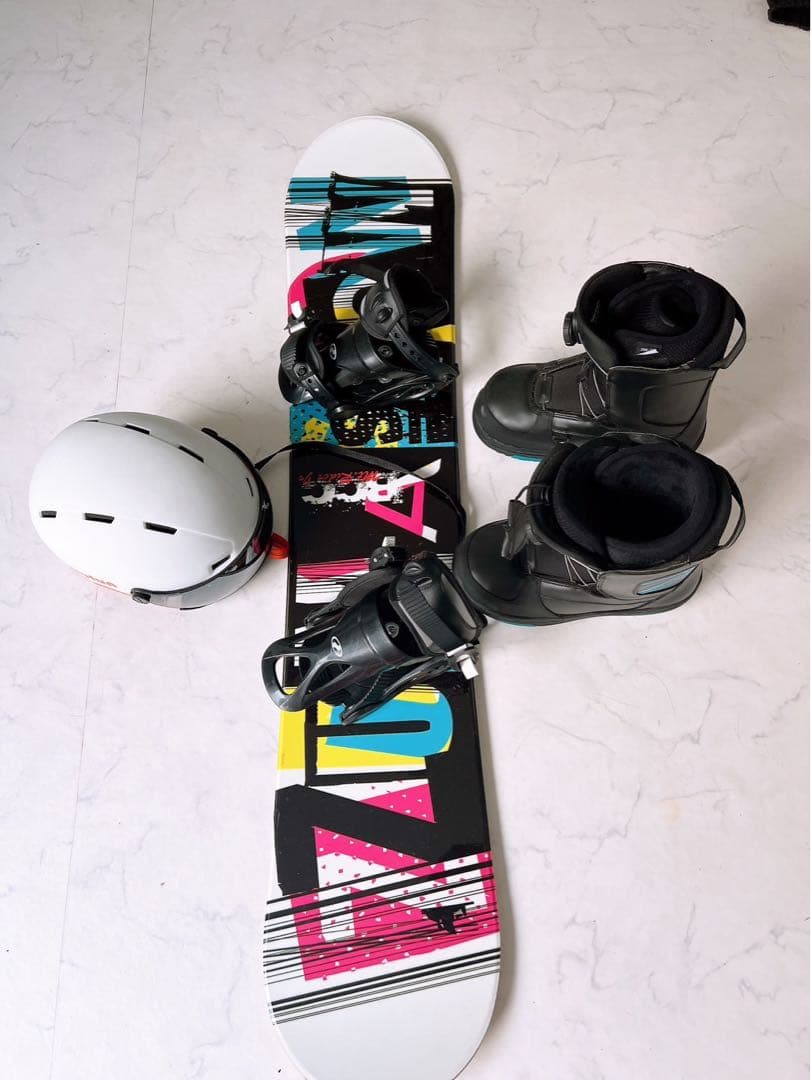 コ*リ様 スノーボードセット カラフルデザイン