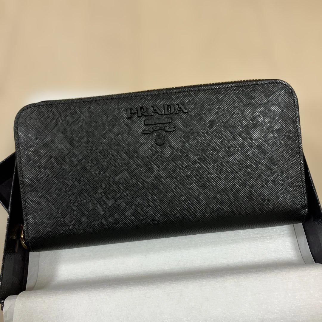 PRADA 長財布　サフィアーノ　シャイン