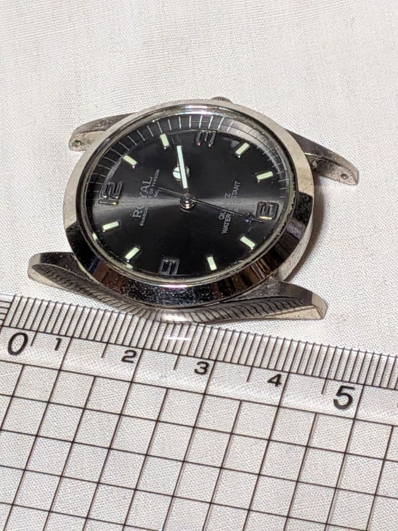 KENシルバー925 ウォッチクロス柄　ブラッケンリッチ　蓋無　可動