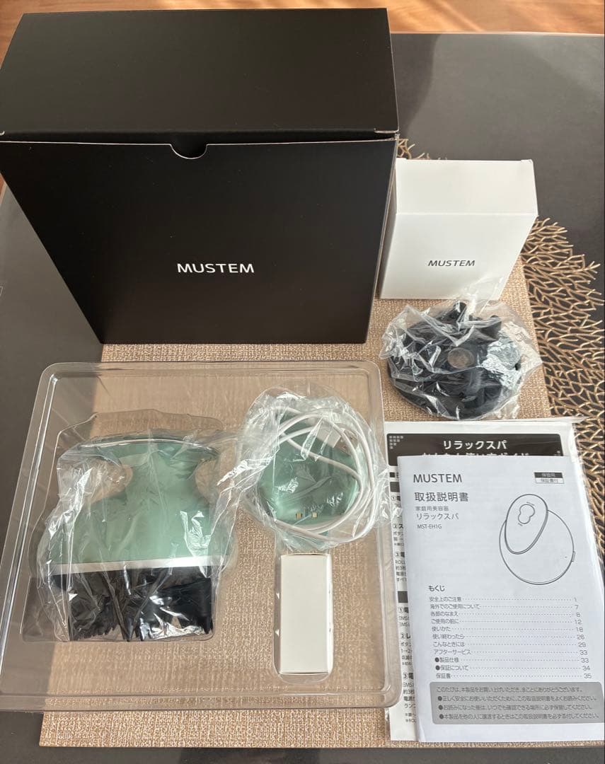 MUSTEM リラックスパ　頭皮マッサージ美容器