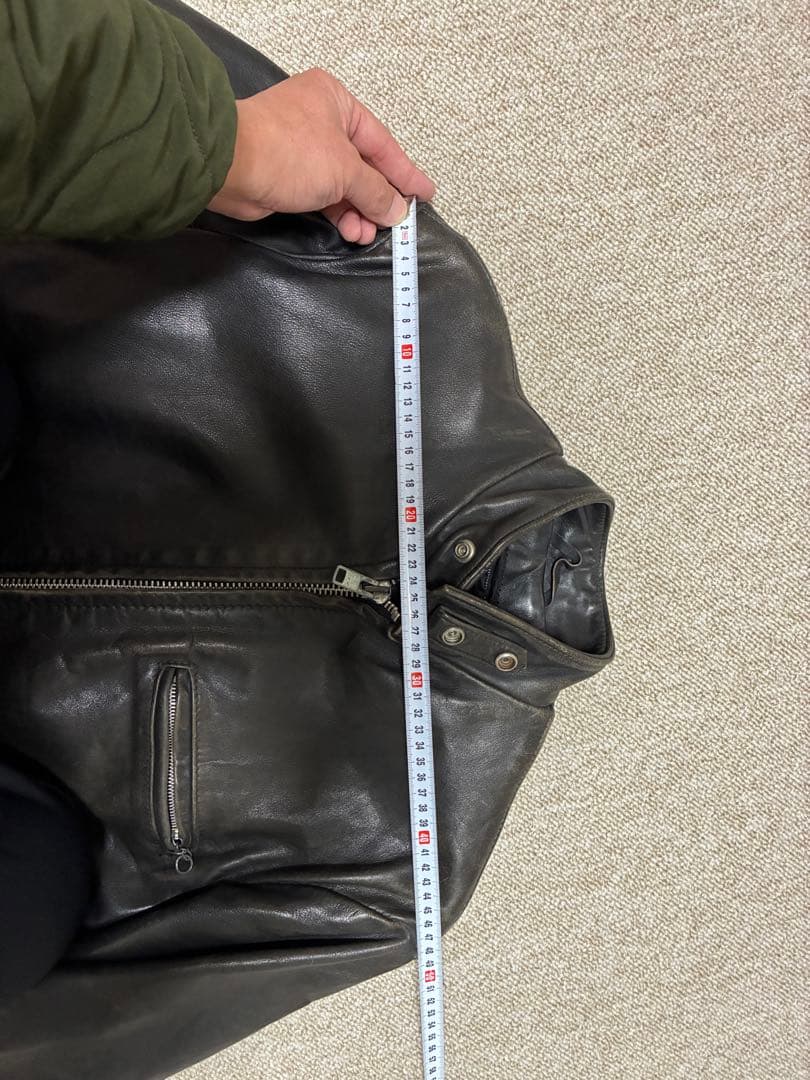 schott 141 シングルライダース（３８）ライナー付き