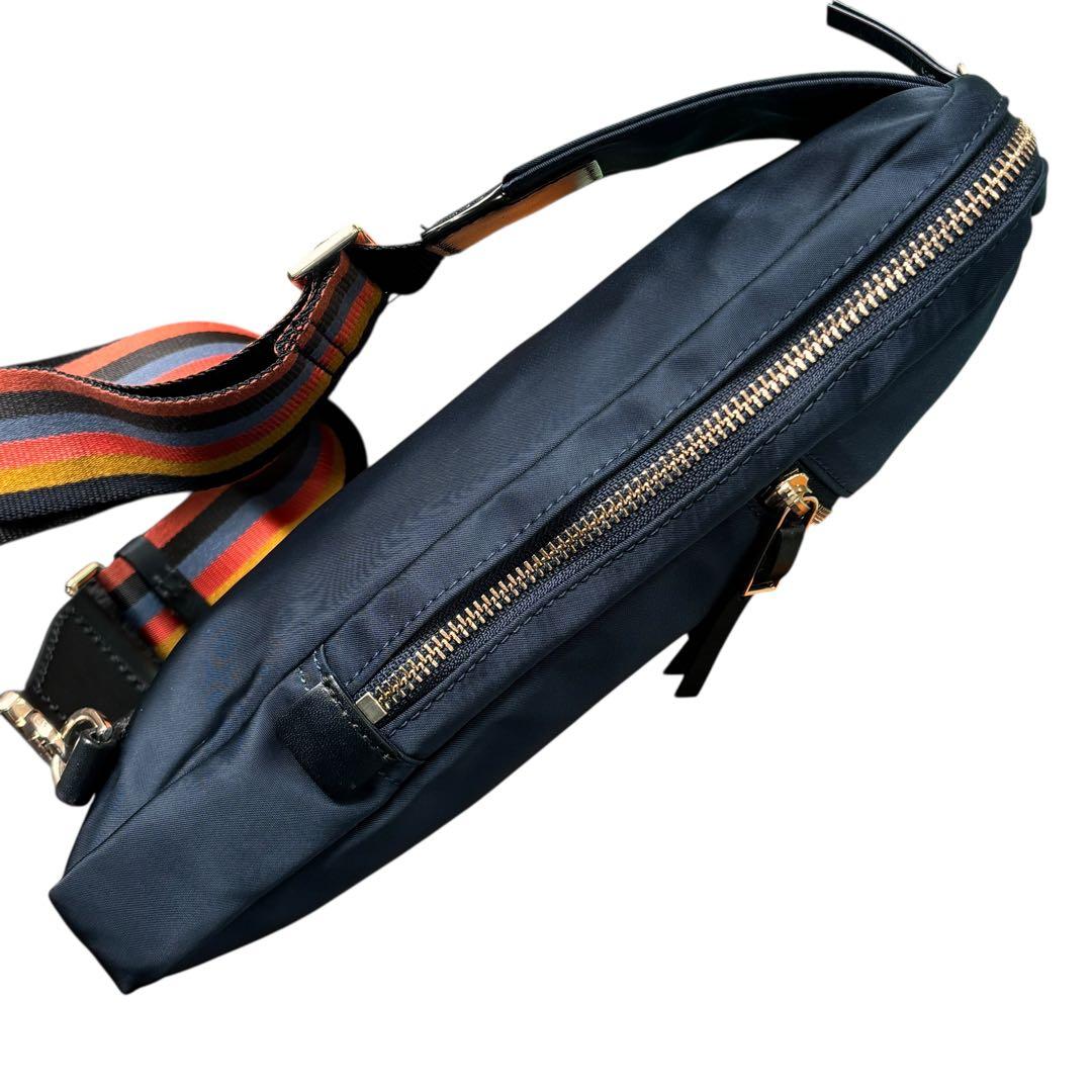 ポールスミス ボディバッグ 新品同様 ナイロン マルチ 紺