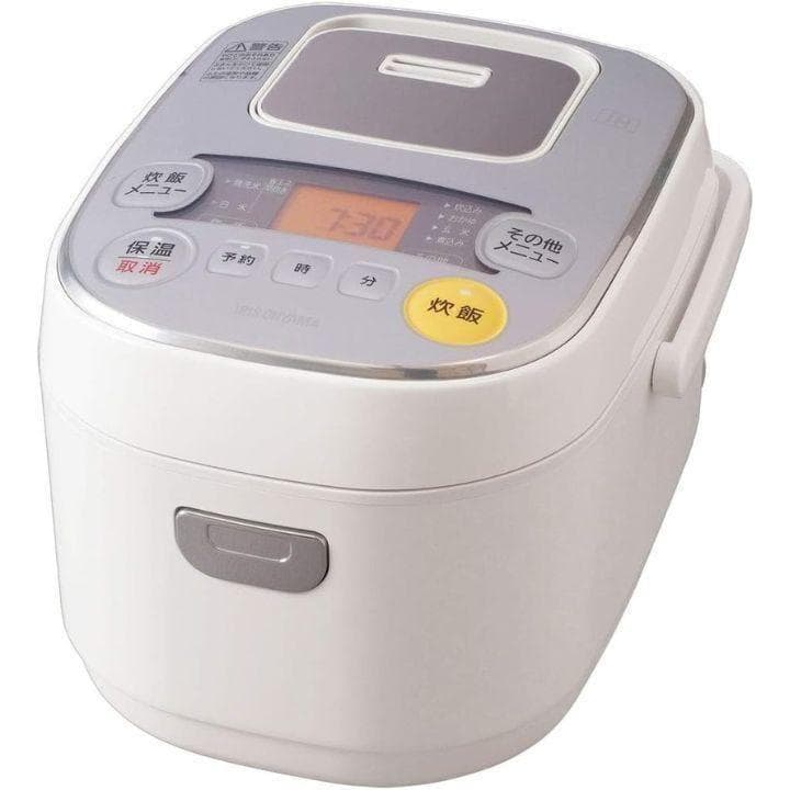 【新品未使用】 アイリスオーヤマ IH炊飯器 ホワイト 3合 一人暮らし 新生活