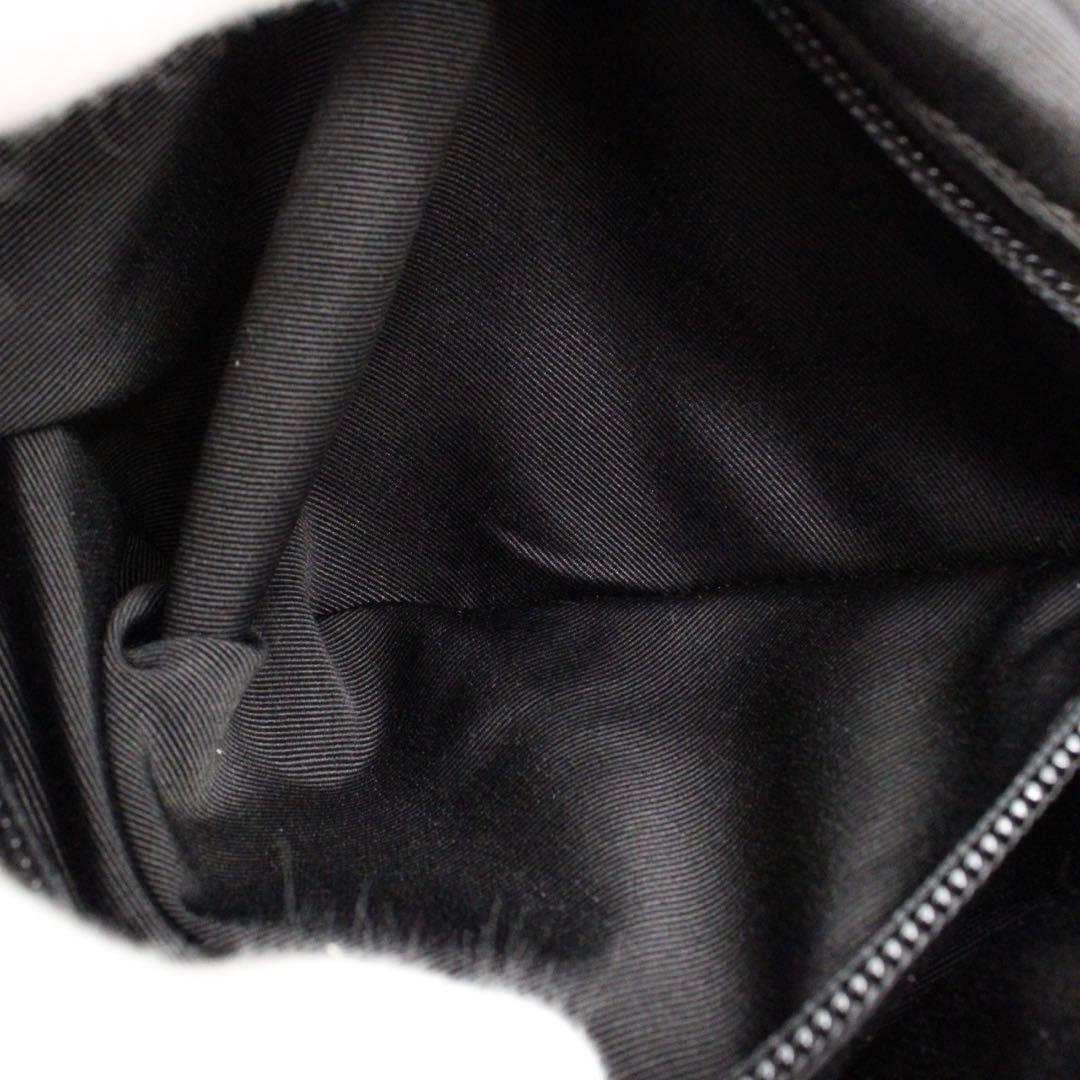 【美品】COACH ボディバッグ スリングバッグ ミニバック レザー ブラック