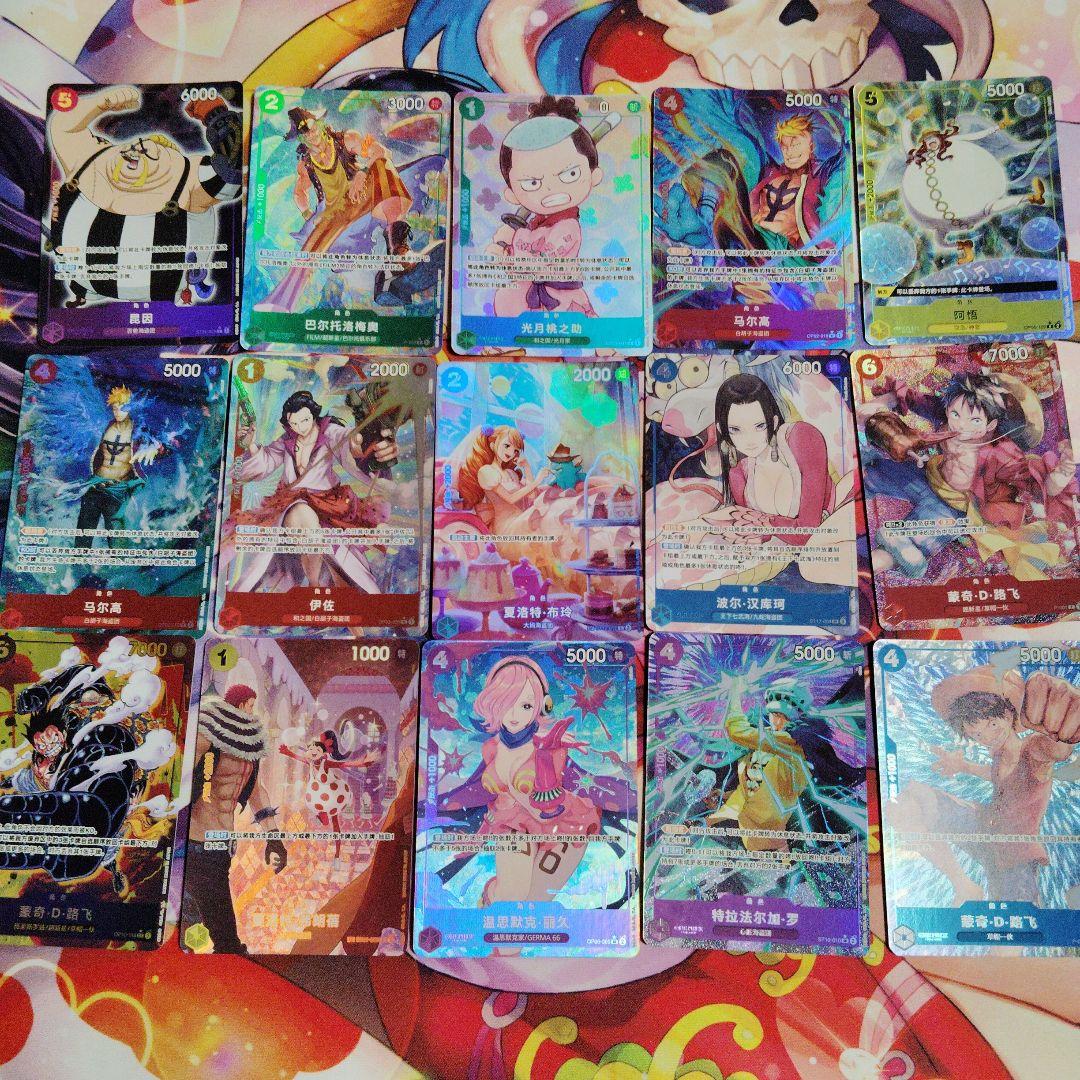 ぱ*こ様 ワンピースカードゲーム　中国語(簡体字)パラレル・SEC　50枚セット