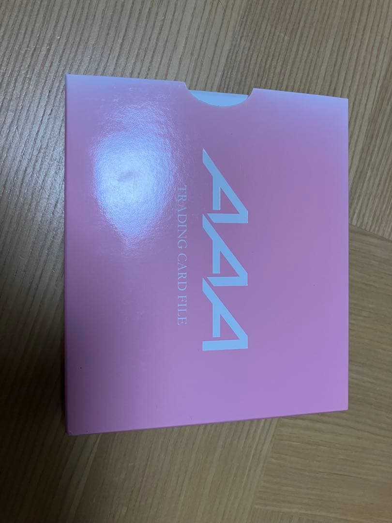 AAA トレーディングカード　ファイル付き