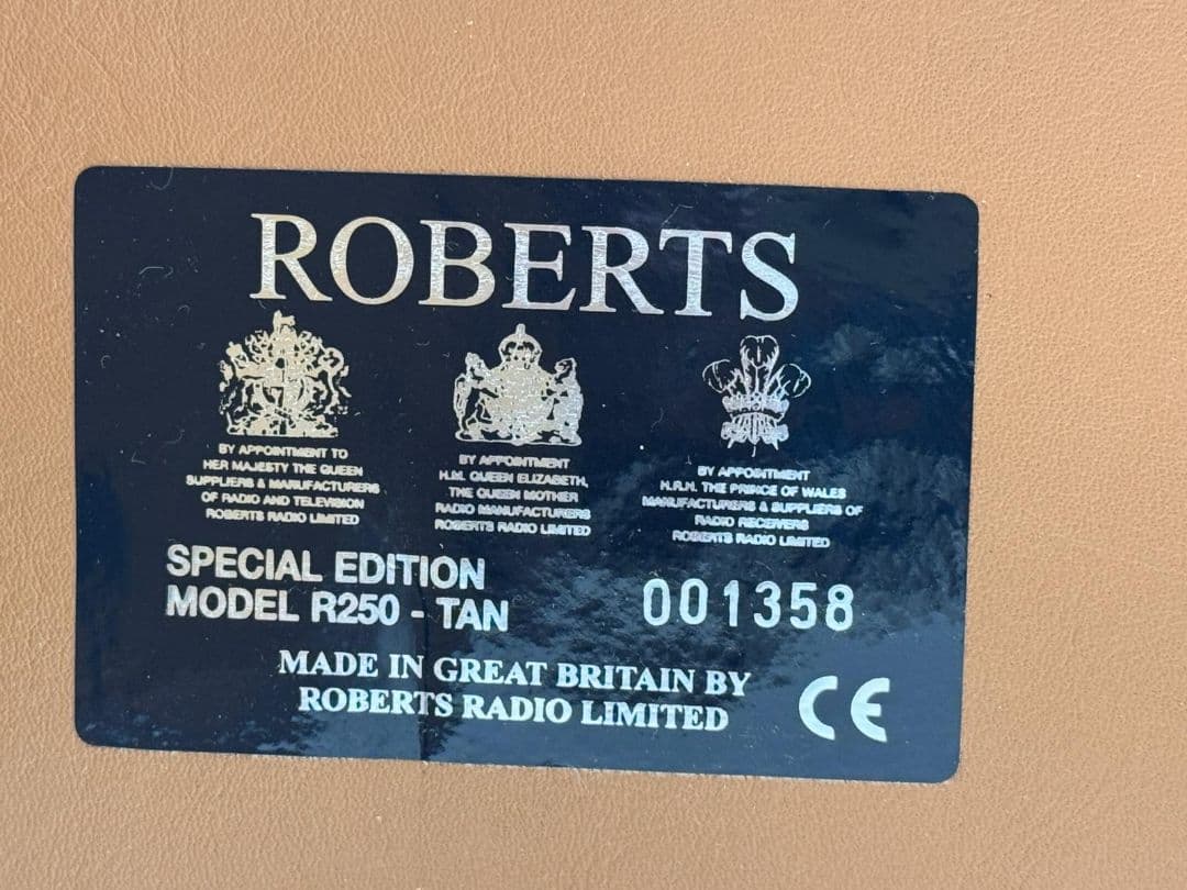 Roberts レトロラジオ ブラウン R250-TAN ジャンク